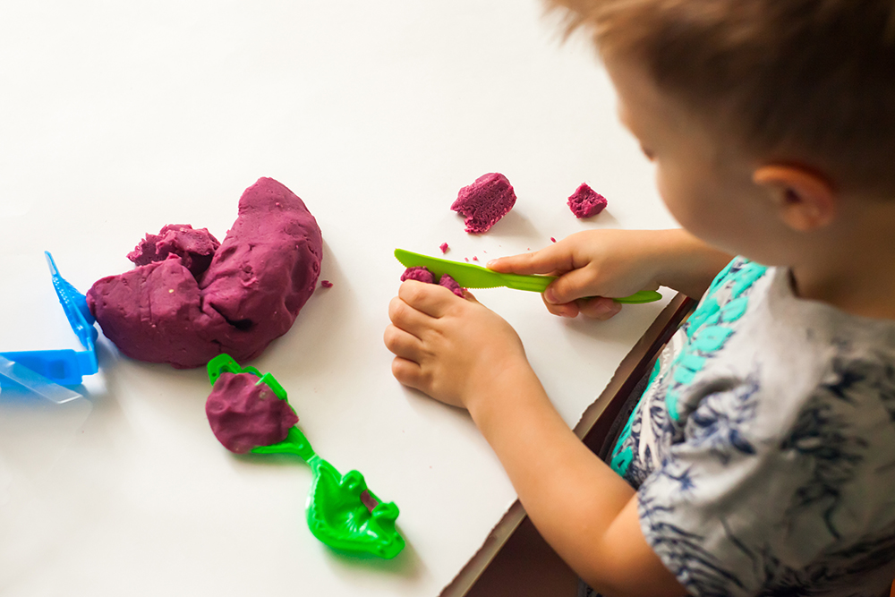 Playdough activity