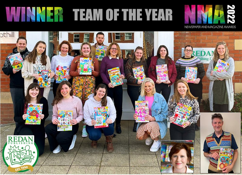Redan’s Editorial Team wins the NMA 2022 Team of the Year!