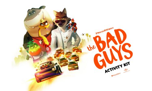 DreamWorks The Bad Guys Activity Kit