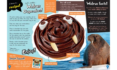Walrus Cupcakes