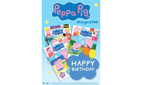 Peppa Pig Birthday Gift Card